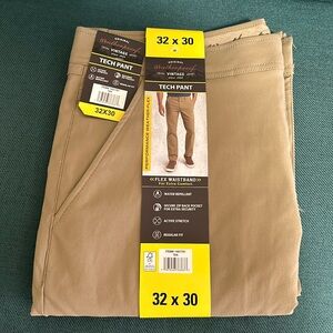 WeatherProof - NEW - Mens - 32 x 30 - Tech Pants - Active Stretch - Regular Fit